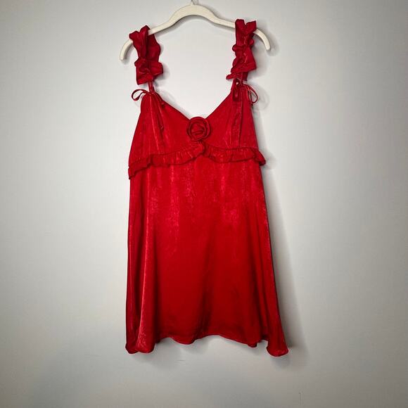wild fable Dresses & Skirts - Red Y2K Mini Dress